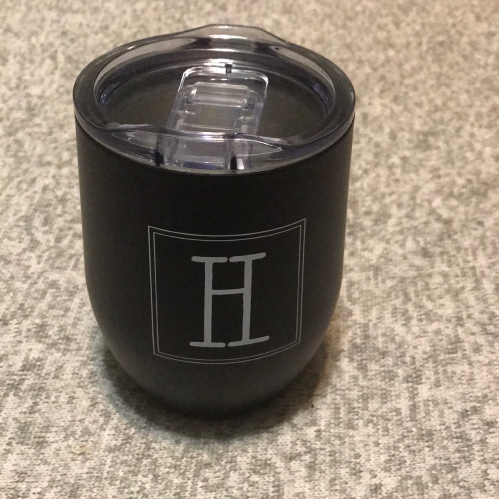 NWOT Sealed Stemless Wine Glass